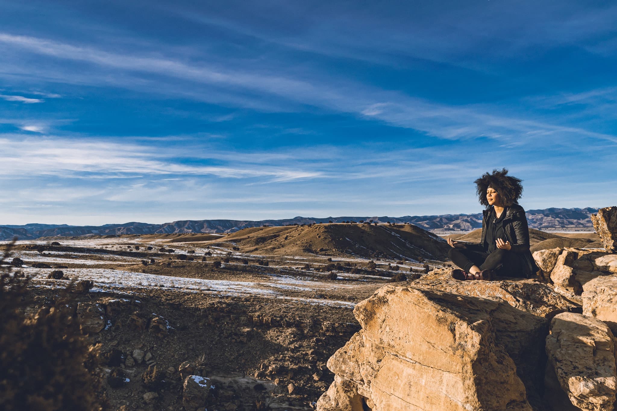 Desert canyon overlook